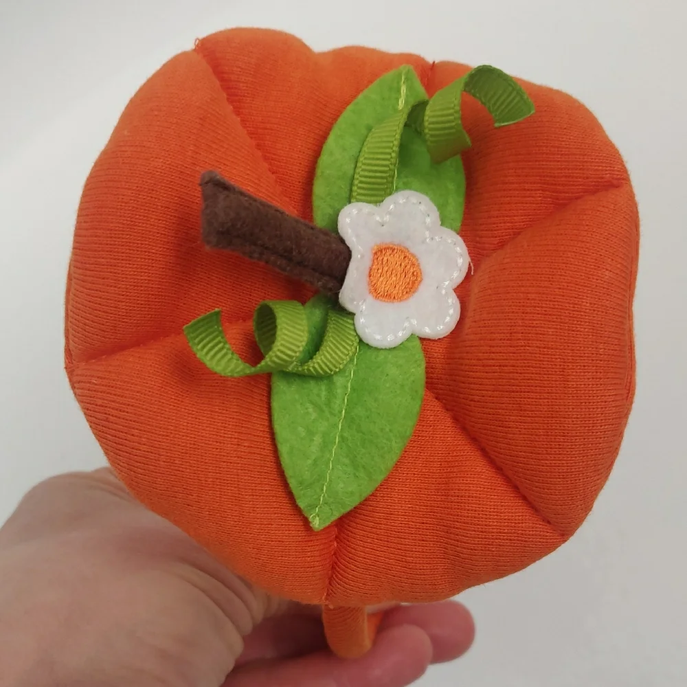 Gymboree Orange Pumpkin Floral Kids/Toddlers Headband Accessories